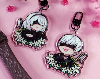 CAIT SITH アクリルキーホルダー FF7 Chibi Cait Sith Acrylic Charm - Etsy