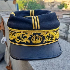 Royal French Navy Master Kepi Reproduction 1810 all sizes available