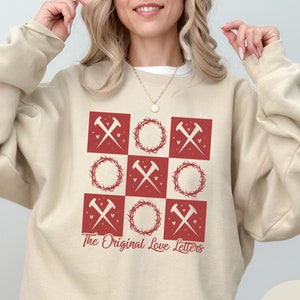 XOXO Las cartas de amor originales, sudadera con Jesús, camiseta con versículo bíblico, regalo para amantes de Jesús, camiseta XOXO, sudadera cristiana, San Valentín religioso