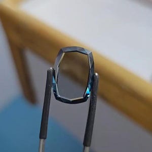 Diamante azul cultivado en laboratorio, talla cojín, diamante único suelto / Diamante azul ético de 5,00 ct / Piedra para anillo de compromiso personalizado IGI/EGL