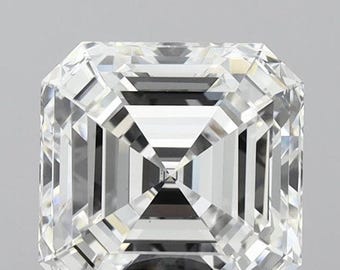 IGI Certified Asscher Cut Lab Grown Diamond 1.00 CT To 5.00 CT Loose Solitaire For Custom Engagement Ring, Diamond For Personalized Jewelry