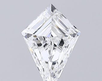 IGI certified Kite Shape Lab Grown Diamond, CVD Step Cut Loose Diamond 1-5CT, Ideal For Engagement Rings, Unique Wedding Jewelry Gift