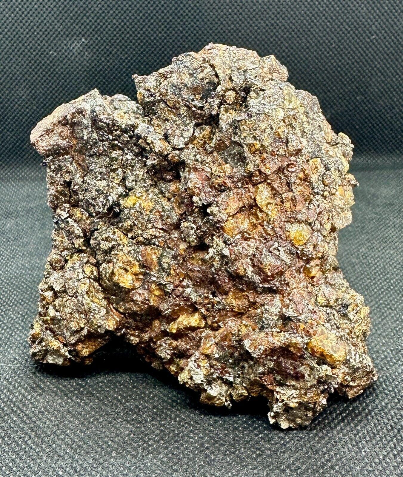 BRAHIN METEORITE PALLASITE Stabilized Rough Specimen With