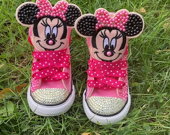 Minnie Mouse Sneakers | Sparkle Disney Shoes