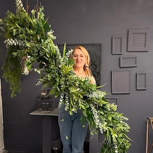 Eucalyptusgroenslinger: kunstplantdecor, 75 inch