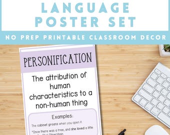 Figurative Language Posters | 15 Printable Posters