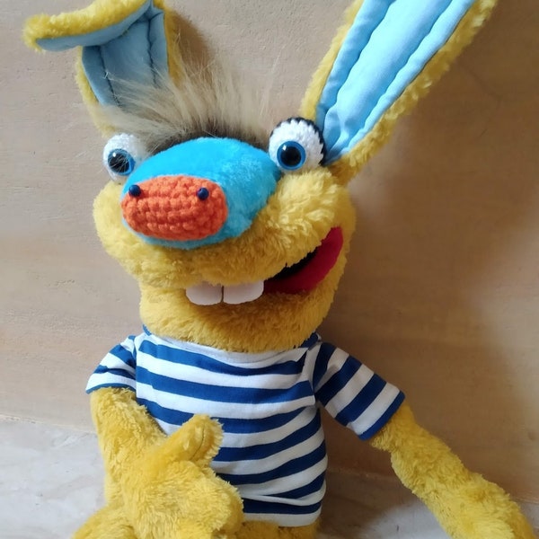 Bunny - full body hand puppet