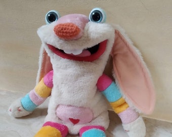 Bunny - full body hand puppet.