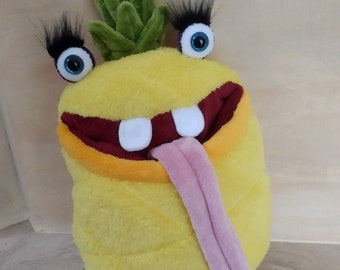 Pineapple -  pajamaeater  monster pillow