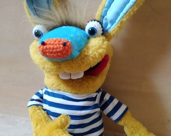 Bunny - full body hand puppet