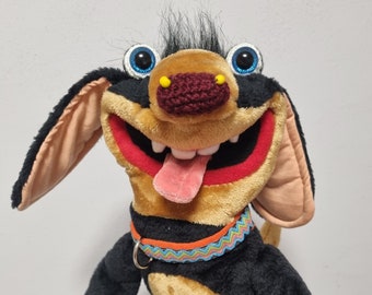 Dackel - Hund - Ganzkörper Handpuppe