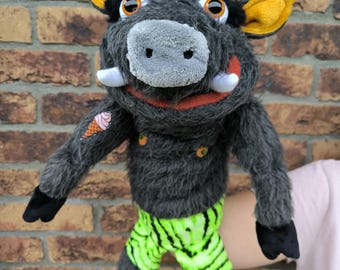 Wild boar- funny full body hand puppet