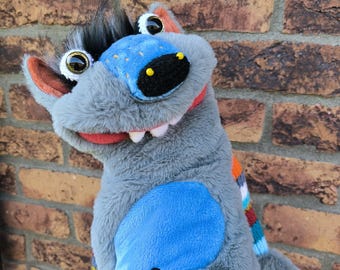Wolf- full body hand puppet