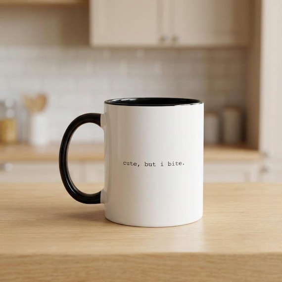Cute, but I bite Mug