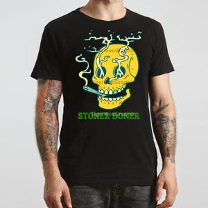 Stoner Boner Skull Head PNG Digital Download File | PNG Digital Download File For Sublimation W/ Transparent Background | Digital DIY Design