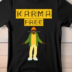 Karma 無料 PNG デジタル ダウンロード ファイル | 透明な背景の昇華用 PNG デジタル ダウンロード ファイル | デジタル DIY デザイン