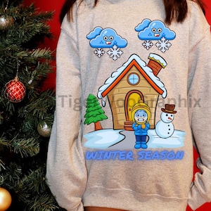 Winter Season PNG | PNG Digital File For Sublimation