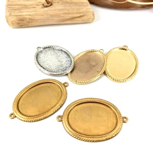 Oval Brass Blanks