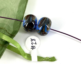 One of a Kind Handmade Glass Focal Beads