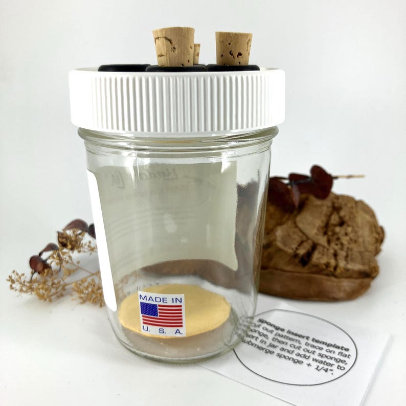THE ORIGINAL Linda's Lid™ Metal Clay Syringe Holder© - Keeps Clay Syringes Hydrated image 3