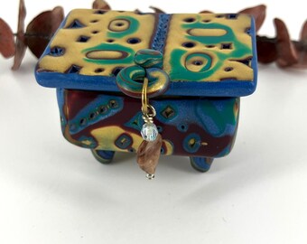 Tiny Treasure Box with Secret Jewelry feature
