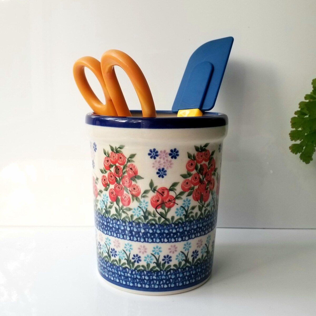 Polish Pottery Utenstil Holder