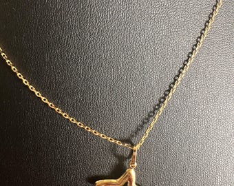 Solid Gold Chain, Star Pendant, Best Gifts For Her, Dainty Gold Necklace, Best Selling, Chain Necklace Women, Star Necklace, Cable Chain