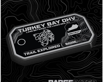 Turkey Bay OHV Trail Badge (Land Between the Lakes NRA, KY)