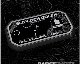 Sliplock Gulch Trail Badge (Sand Hollow - Hurricane, UT)