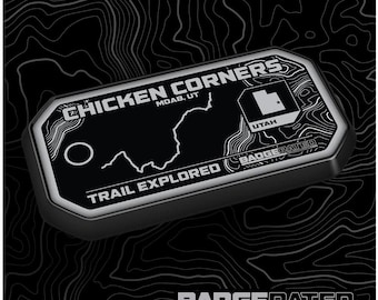 Chicken Corners Trail Badge (Moab, UT)