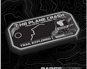 7 Hour Plane Crash Trail Badge (WI/MI)