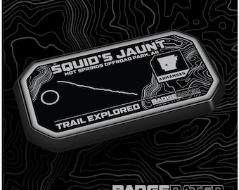 Squid's Jaunt Trail Badge (Hot Springs Off-Road Park, AR)