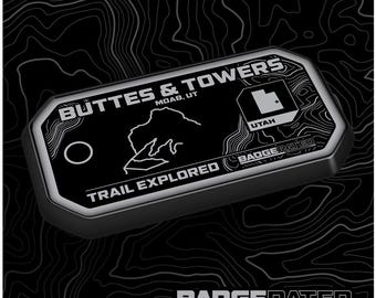 Buttes & Towers Trail Badge (Moab, UT)