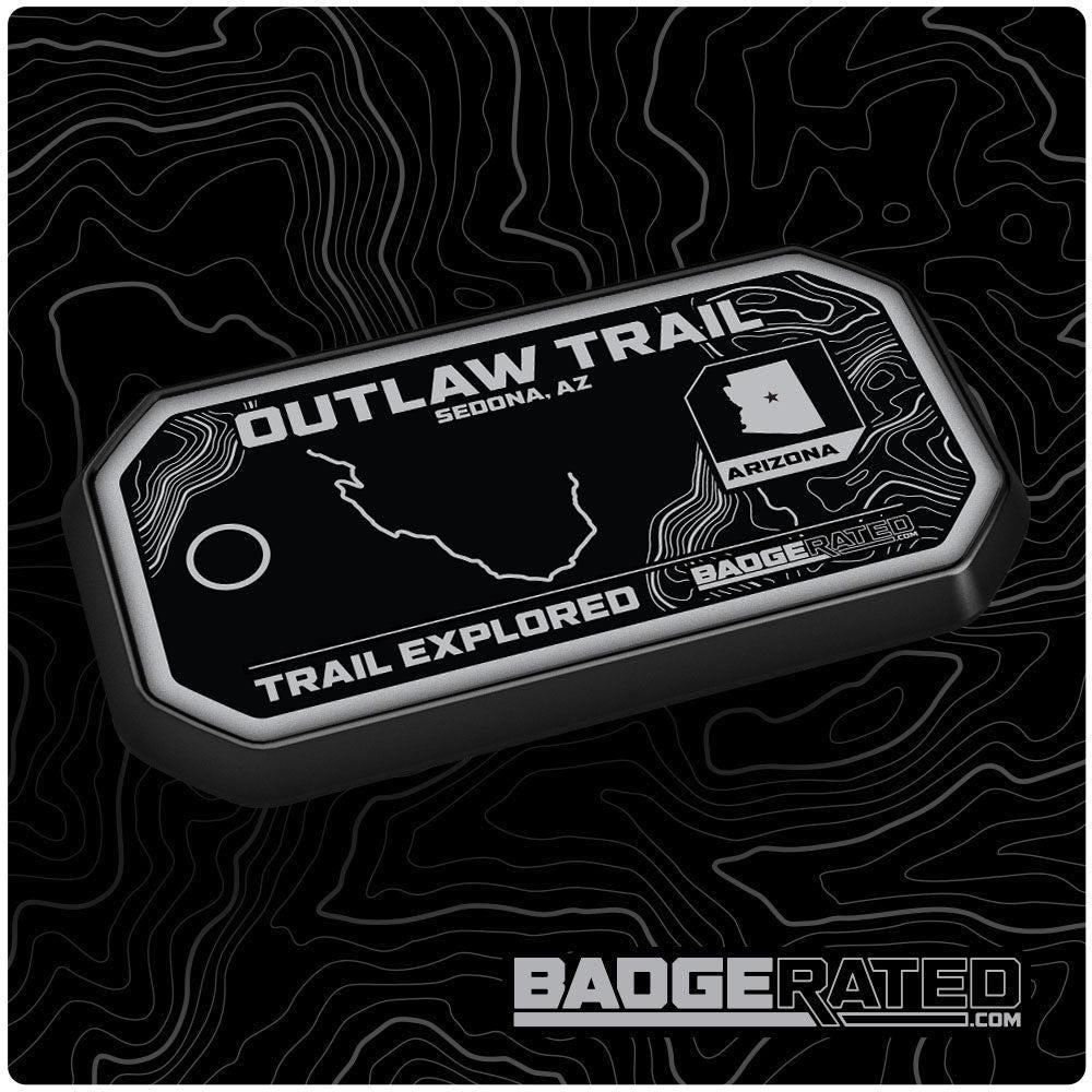 Outlaw Trail Badge (Sedona, AZ)
