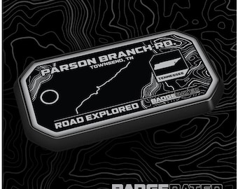 Parson Branch Road Badge (Townsend, TN)
