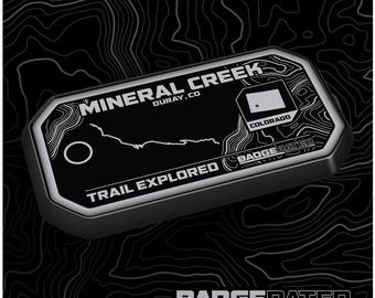 Mineral Creek Trail Badge (Ouray, CO)