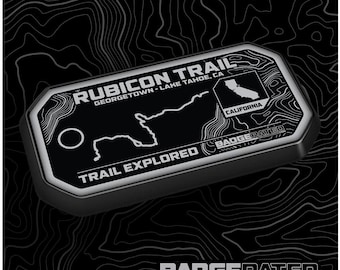 Rubicon Trail Badge (Georgetown-Lake Tahoe, CA)