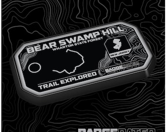 Bear Swamp Hill Trail Badge (Wharton State Forest, NJ)