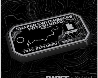 Shafer Switchbacks / Potash Road Trail Badge (Moab, UT)