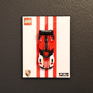 Lego Car Wall Mount and Background
