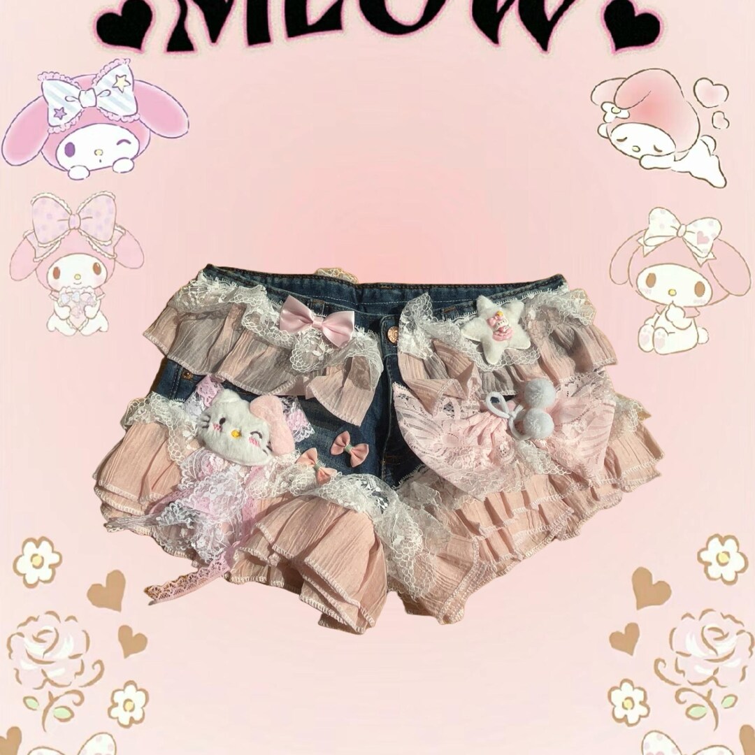 Pink Woven Shorts