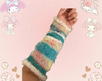 Rainbow Net Fishnet Arm Warmers - Walmart.com