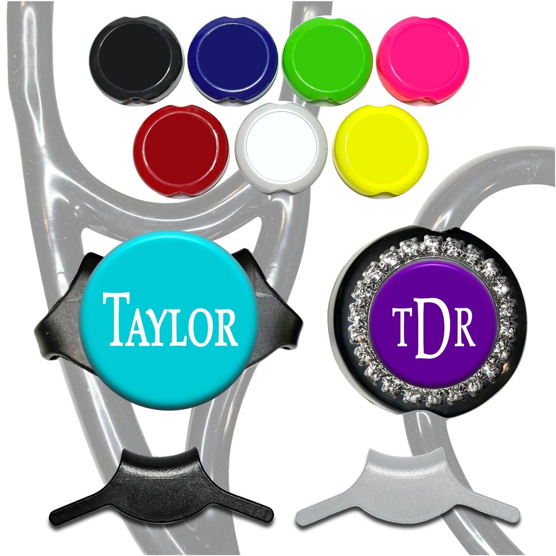 Personalized Stethoscope Name Tag Customized Adjustable Id Gift for