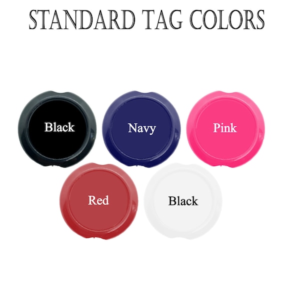 Adjustable to Fit Cardiology or Standard Steth Stethoscope Id Tag Personalized Polka Dots 6 colors