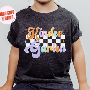 Girls Kindergarten Shirt, Kids Kindergarten Shirt, Colorful Kindergarten Shirt, First Day of School Shirt for Girls, Kindergartener