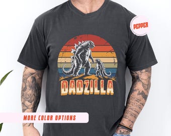 Dadzilla Halloween T-Shirt: Funny Dad Monster Costume