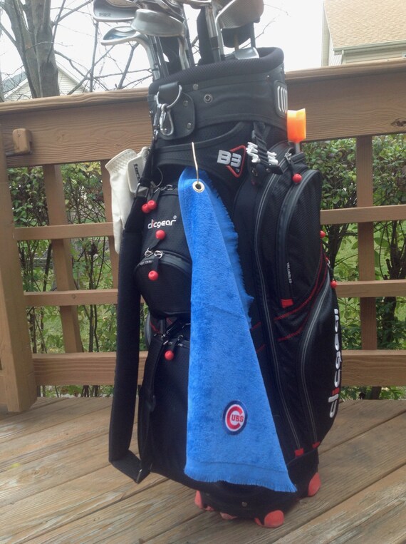 cubs golf towel
