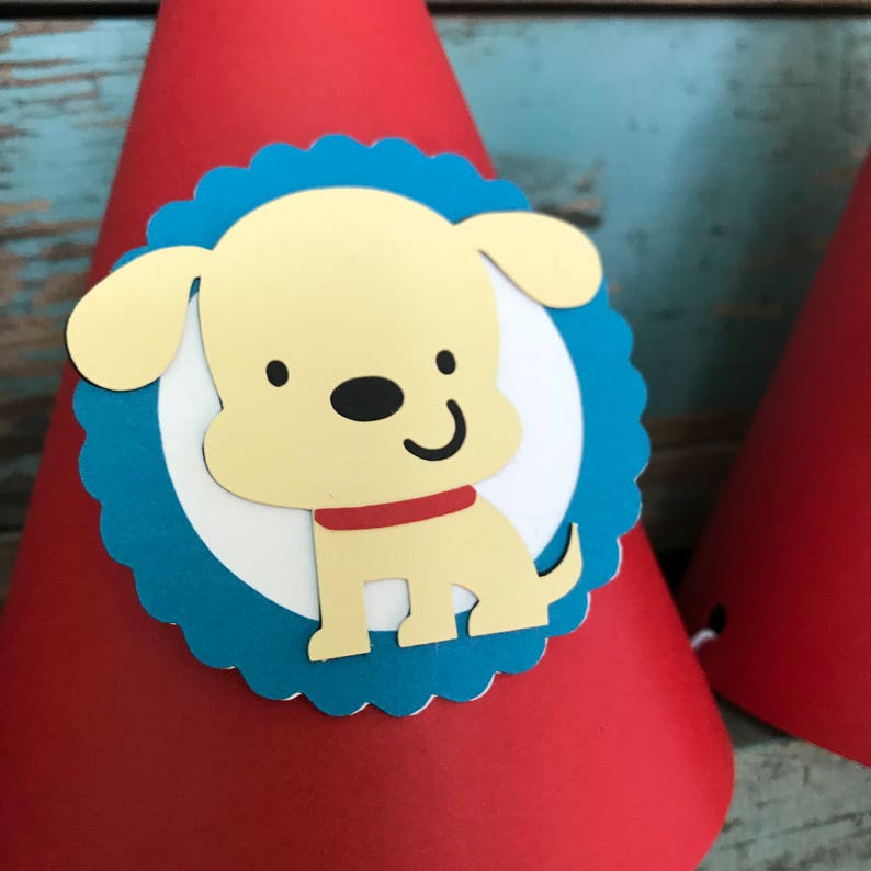 Dog Party Hats Set Of 6