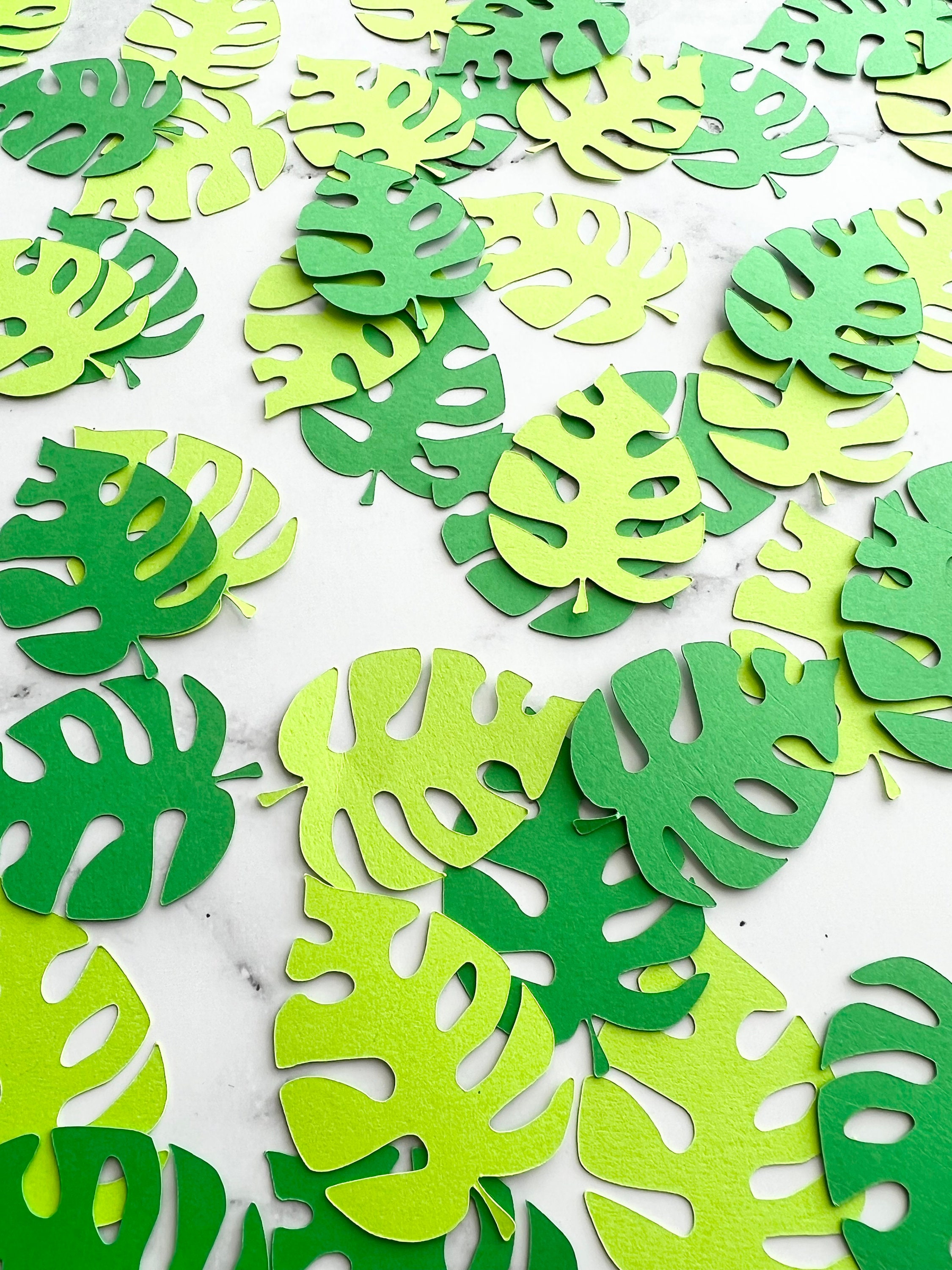 Large SafariJungle Confetti Set Of 100 Babyshower Birthday Party Decor