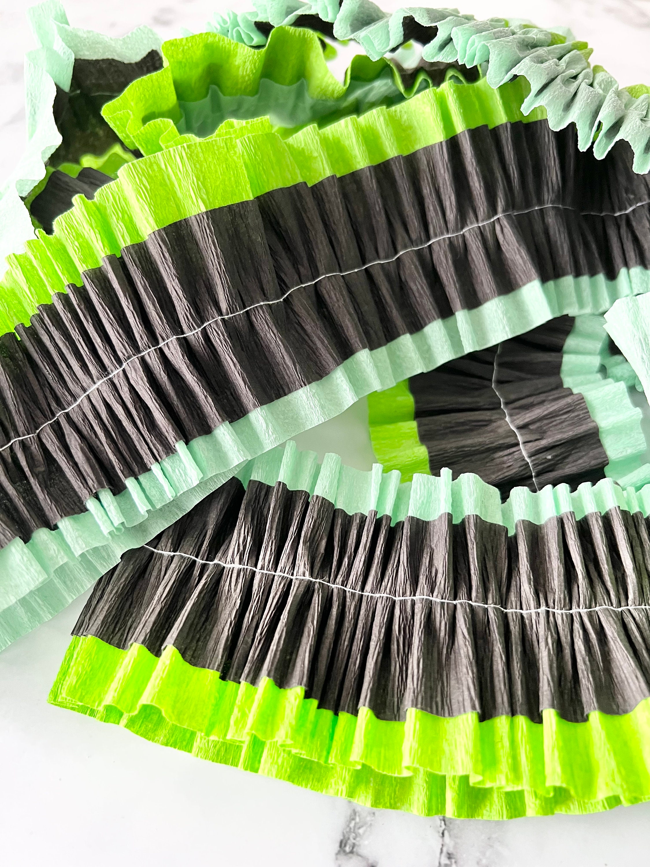 Ruffled Crepe Paper Streamers Party Decorations 